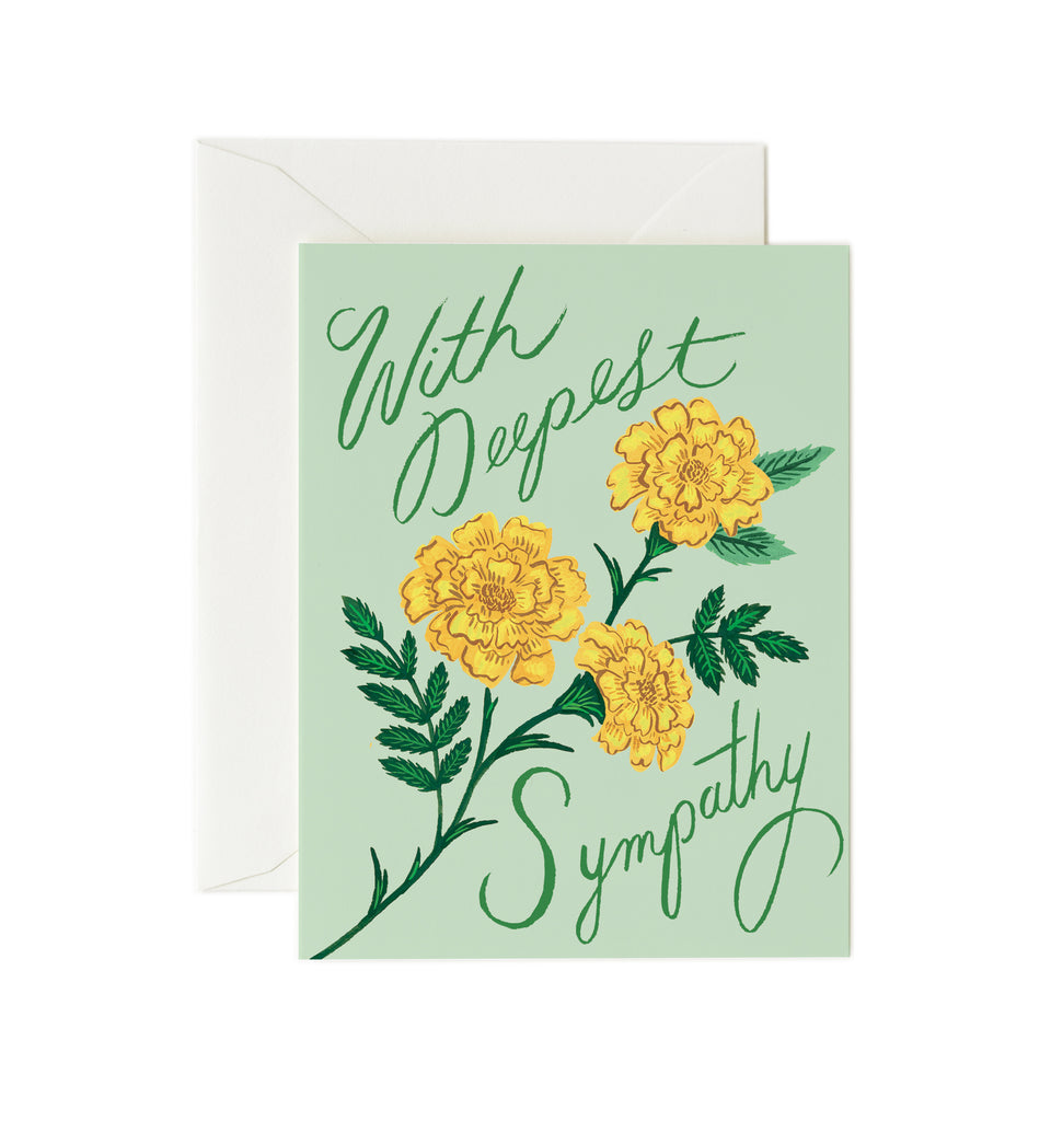 With Deepest Sympathy Card