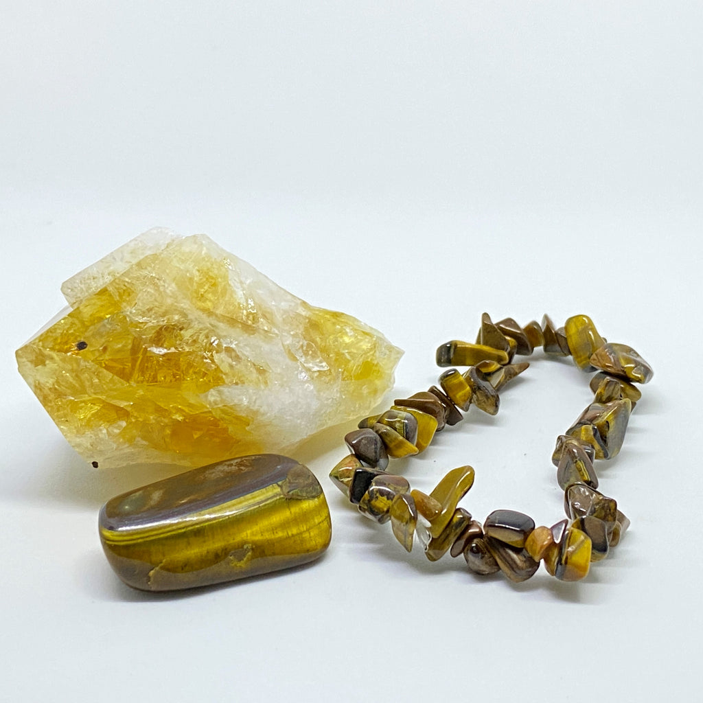Citrine + Tiger's Eye