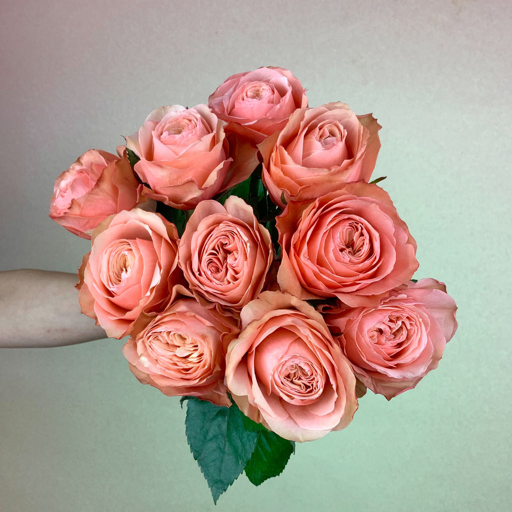Peach Rose Bouquet