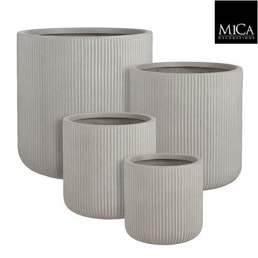 Beige Pot, 8"-14"