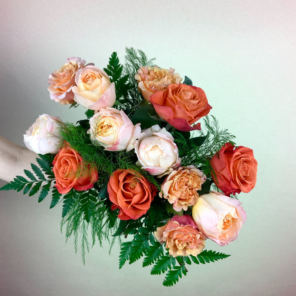 WEEKEND SPECIAL - Peach Rose Bouquet